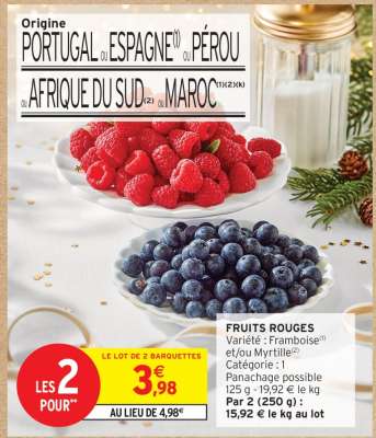 FRUITS ROUGES
