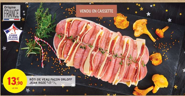 Rôti de veau façon Orloff Jean Rozé