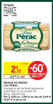 BRIQUE DE BREBIS LOU PÉRAC