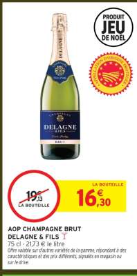 AOP CHAMPAGNE BRUT DELAGNE & FILS