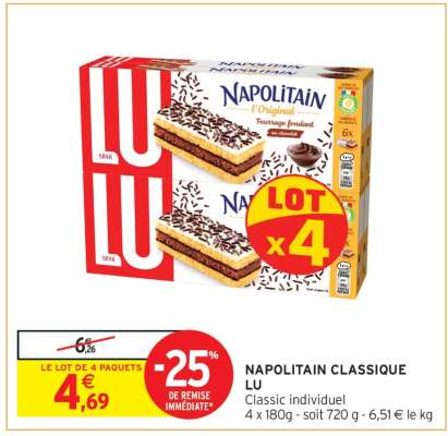 Napolitain Classique LU
