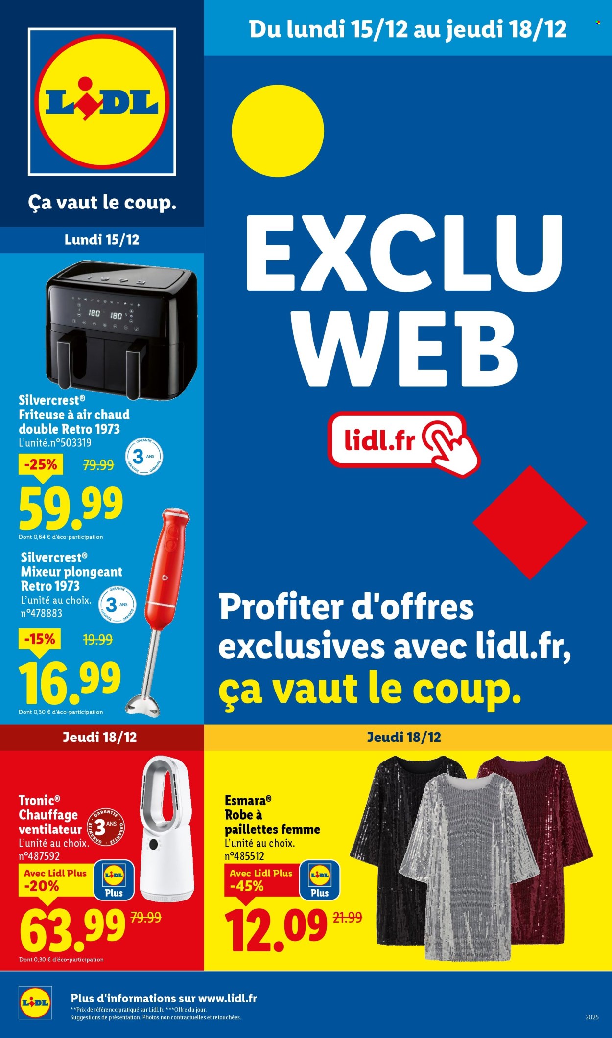 Catalogue Lidl - 15/12/2025 - 18/12/2025. Page 1