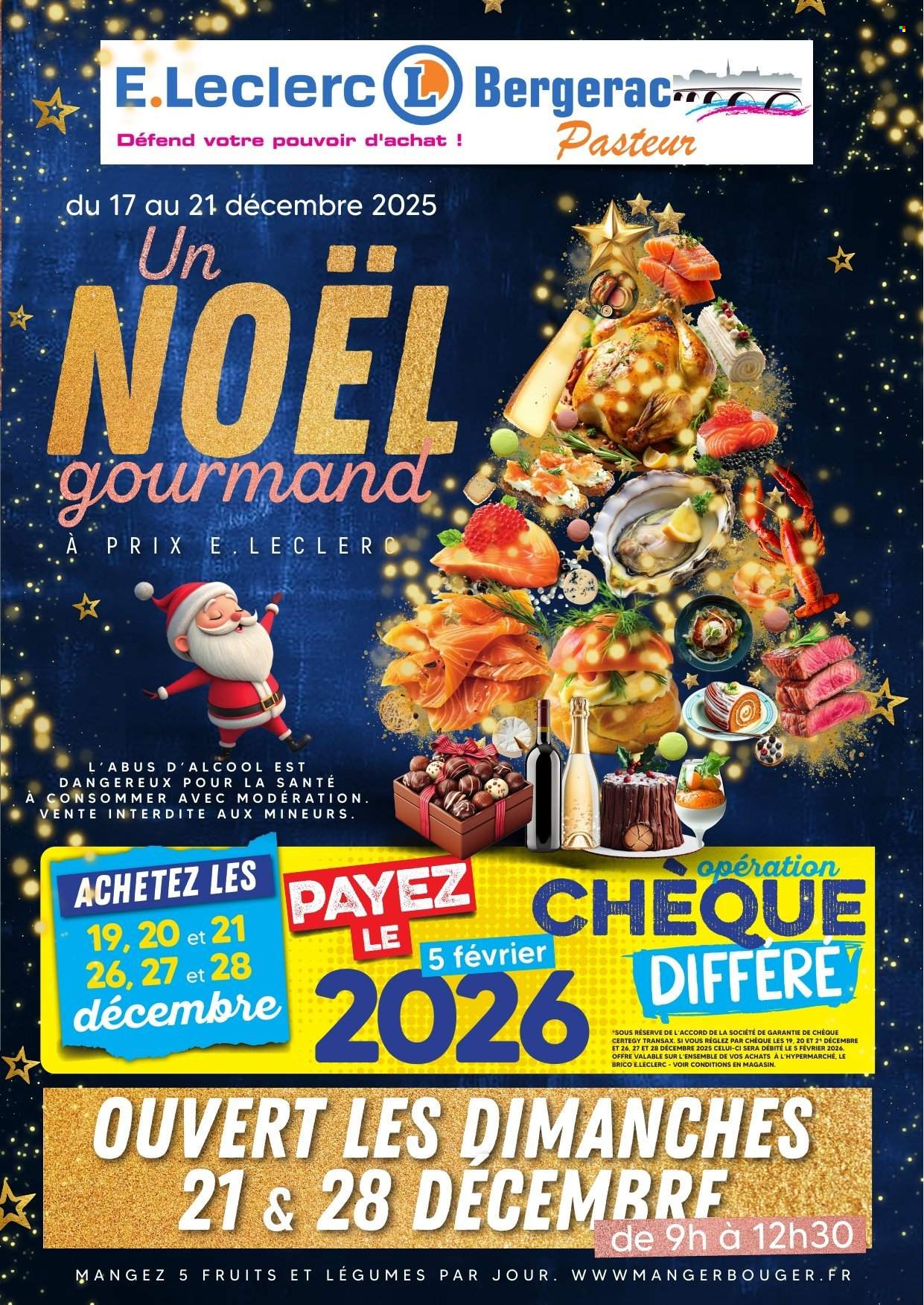 Catalogue E.Leclerc - 17/12/2025 - 21/12/2025. Page 1