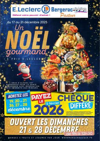 Catalogue E.Leclerc - 17/12/2025 - 21/12/2025.