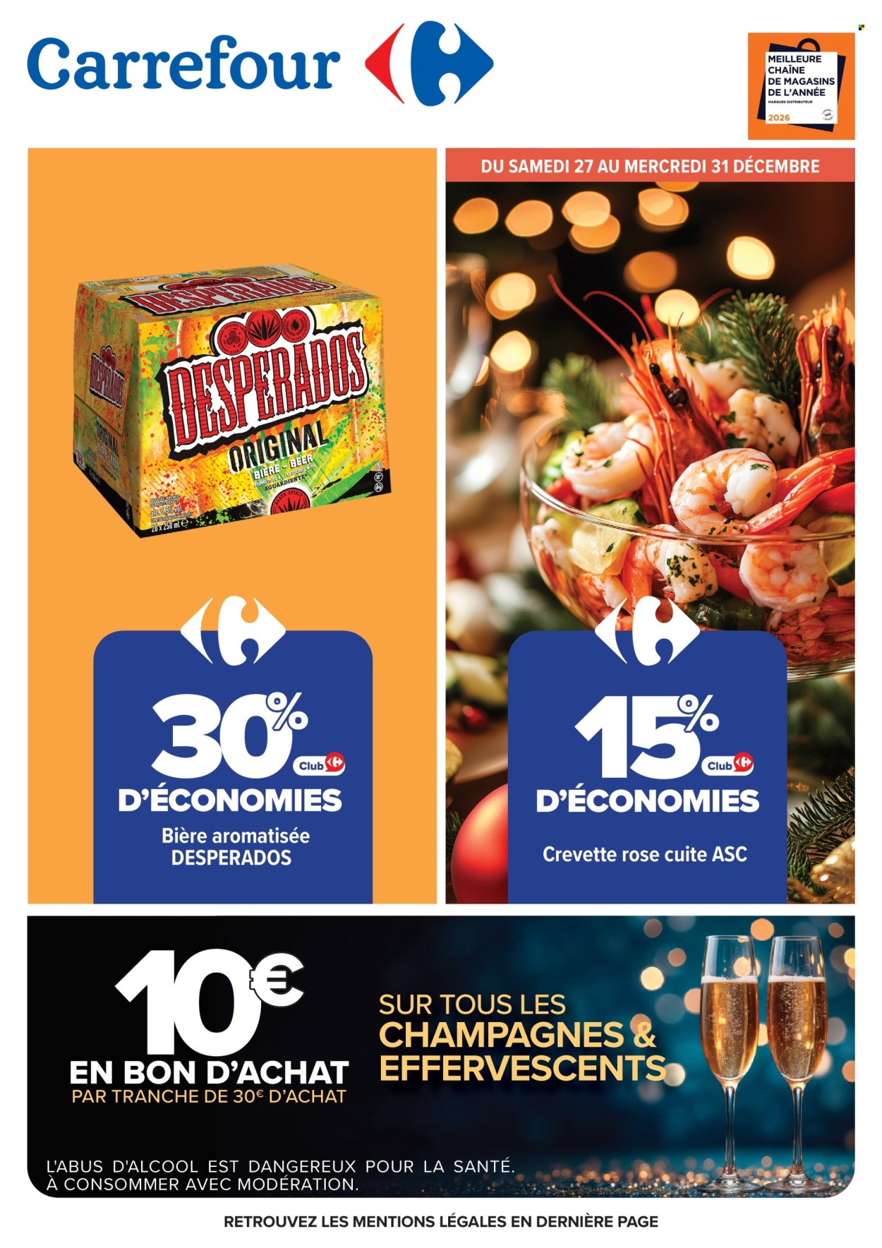 Catalogue Carrefour Hypermarchés - 23/12/2025 - 05/01/2026. Page 1