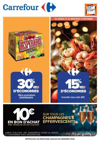 Catalogue Carrefour Hypermarchés - 23/12/2025 - 05/01/2026.