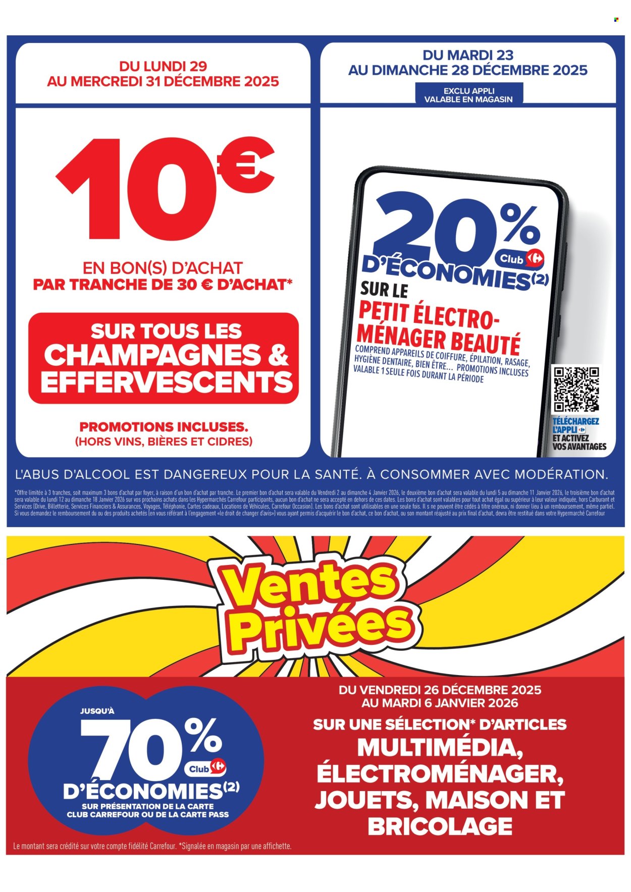 Catalogue Carrefour Hypermarchés - 23/12/2025 - 05/01/2026. Page 3
