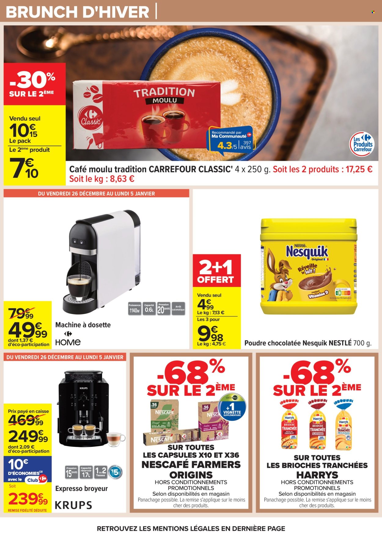 Catalogue Carrefour Hypermarchés - 23/12/2025 - 05/01/2026. Page 4