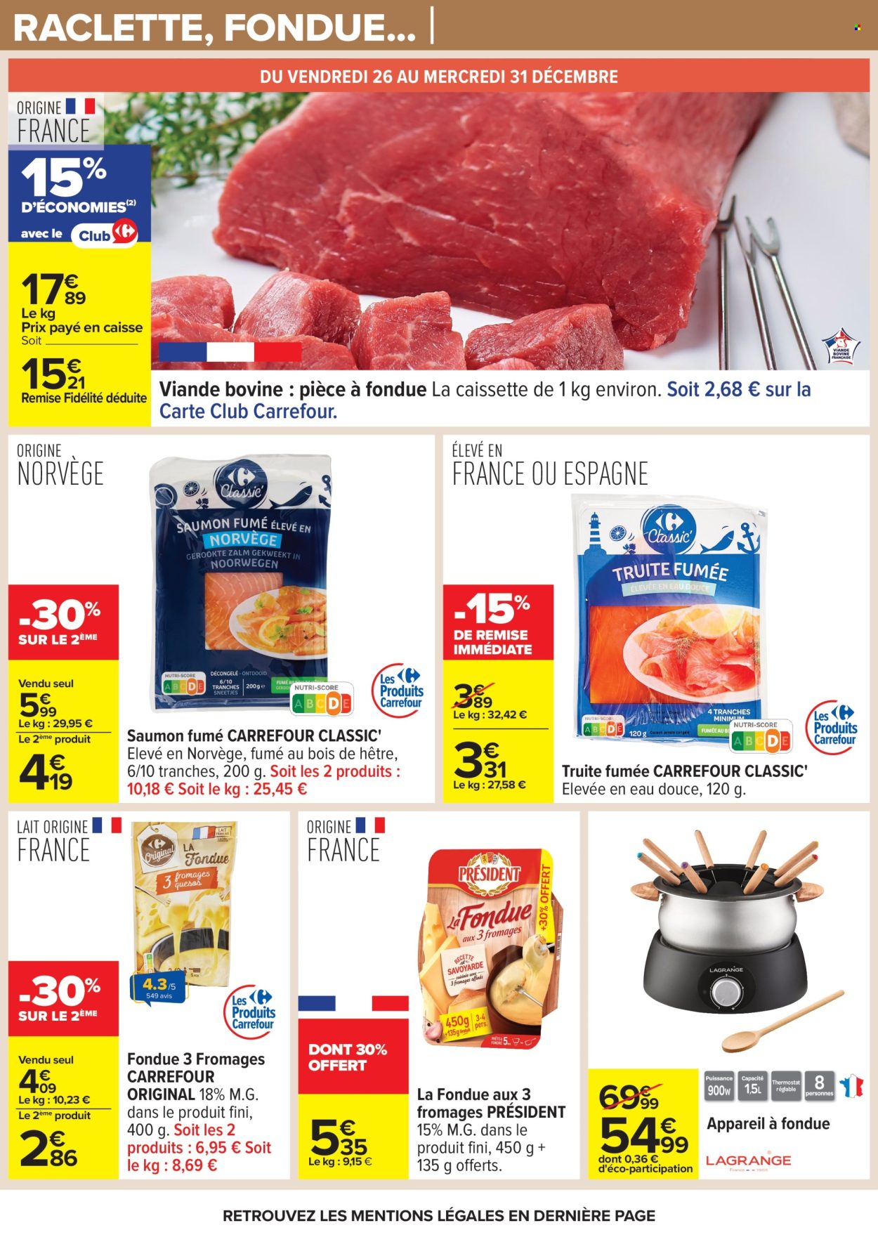 Catalogue Carrefour Hypermarchés - 23/12/2025 - 05/01/2026. Page 28