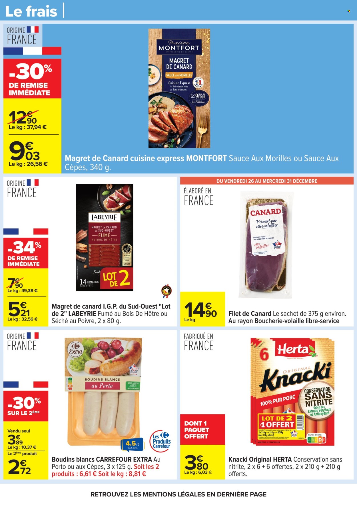 Catalogue Carrefour Hypermarchés - 23/12/2025 - 05/01/2026. Page 31