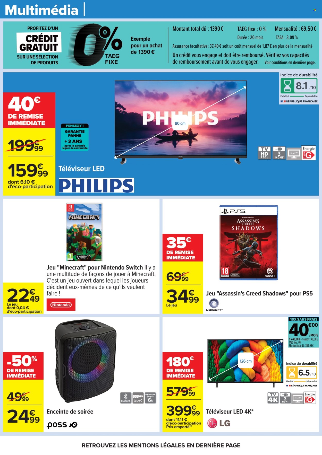 Catalogue Carrefour Hypermarchés - 23/12/2025 - 05/01/2026. Page 59