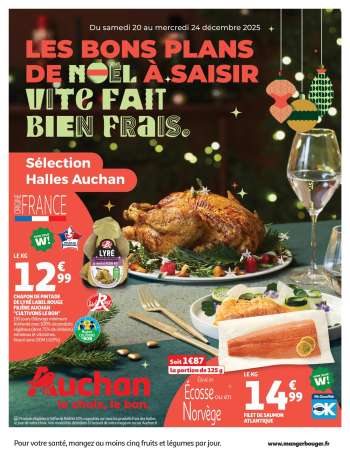 Catalogue Auchan - 20/12/2025 - 24/12/2025.