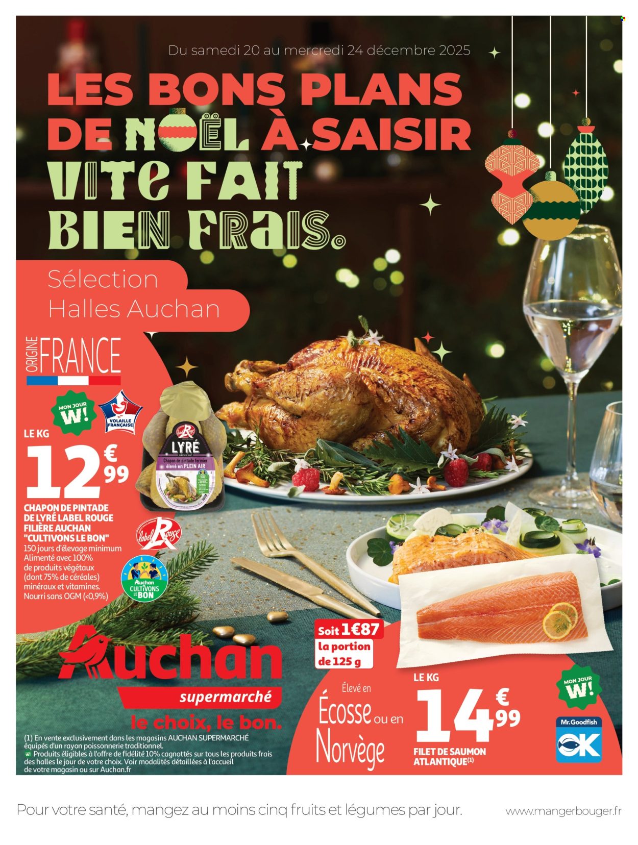 Catalogue Auchan - 20/12/2025 - 24/12/2025. Page 1