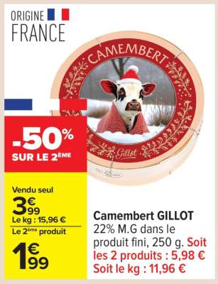Camembert GILLOT