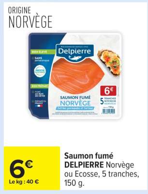 Saumon Fumé "Delpierre"