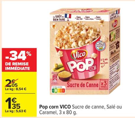 Pop corn VICO