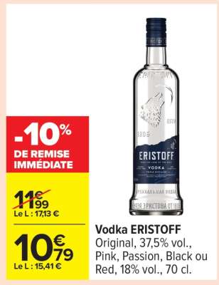 Vodka Eristoff*