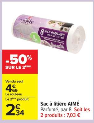 Sac à litière AIMÉ