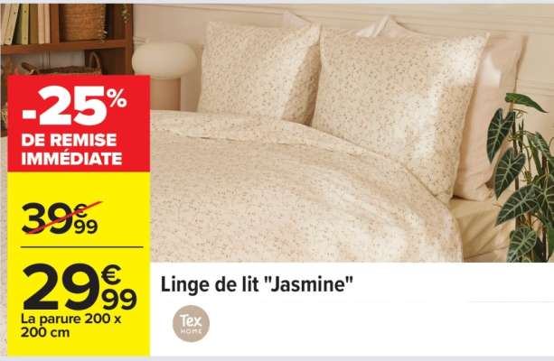 Linge de lit "Jasmine"