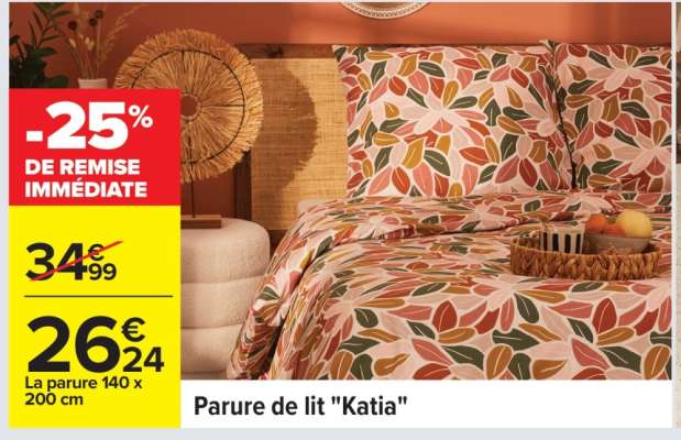 Parure de lit "Katia"