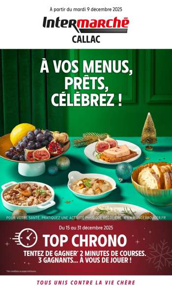 Catalogue Intermarché Super - 09/12/2025 - 31/12/2025.