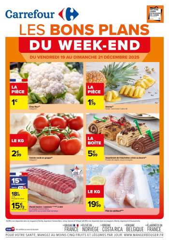 Catalogue Carrefour Hypermarchés - 19/12/2025 - 21/12/2025.