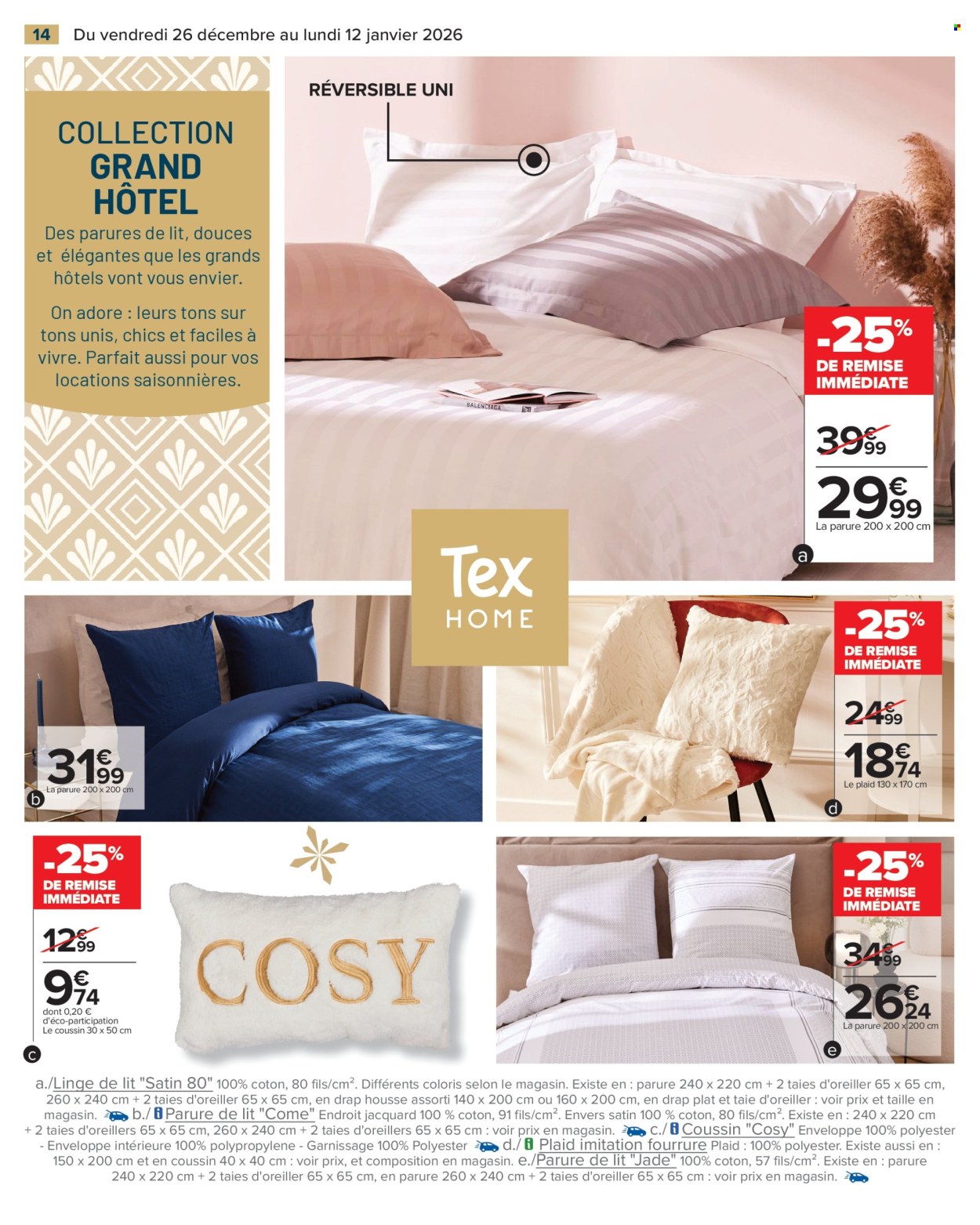 Catalogue Carrefour Hypermarchés - 26/12/2025 - 12/01/2026. Page 16