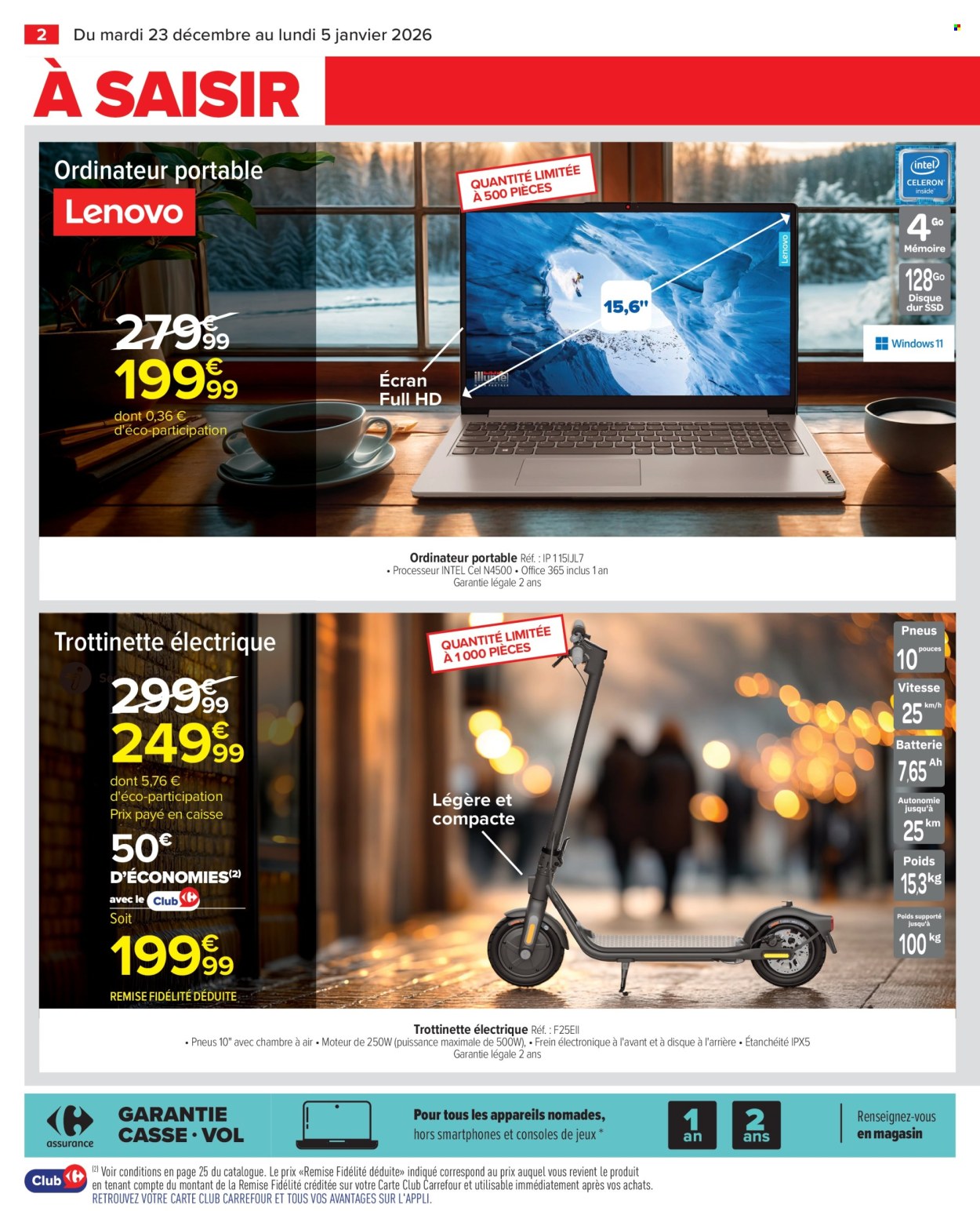 Catalogue Carrefour Hypermarchés - 23/12/2025 - 05/01/2026. Page 4
