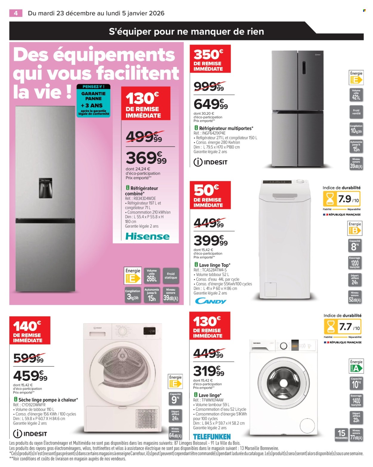 Catalogue Carrefour Hypermarchés - 23/12/2025 - 05/01/2026. Page 6