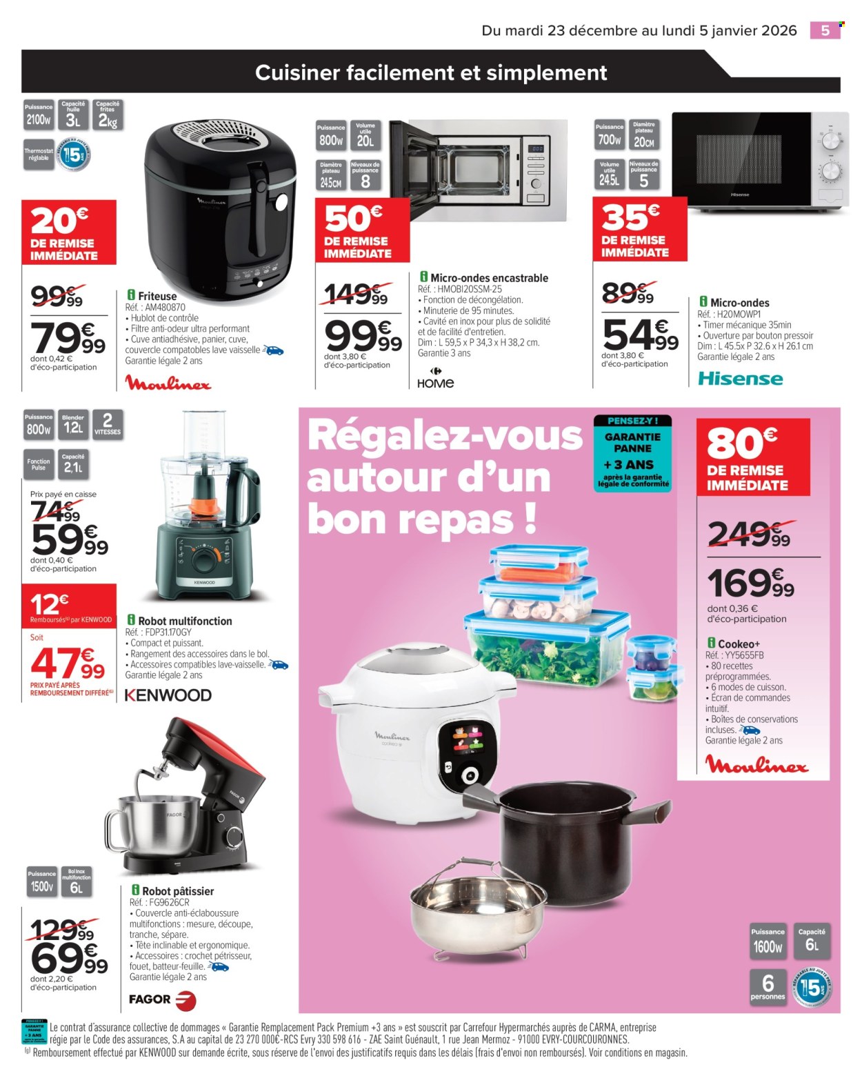 Catalogue Carrefour Hypermarchés - 23/12/2025 - 05/01/2026. Page 7