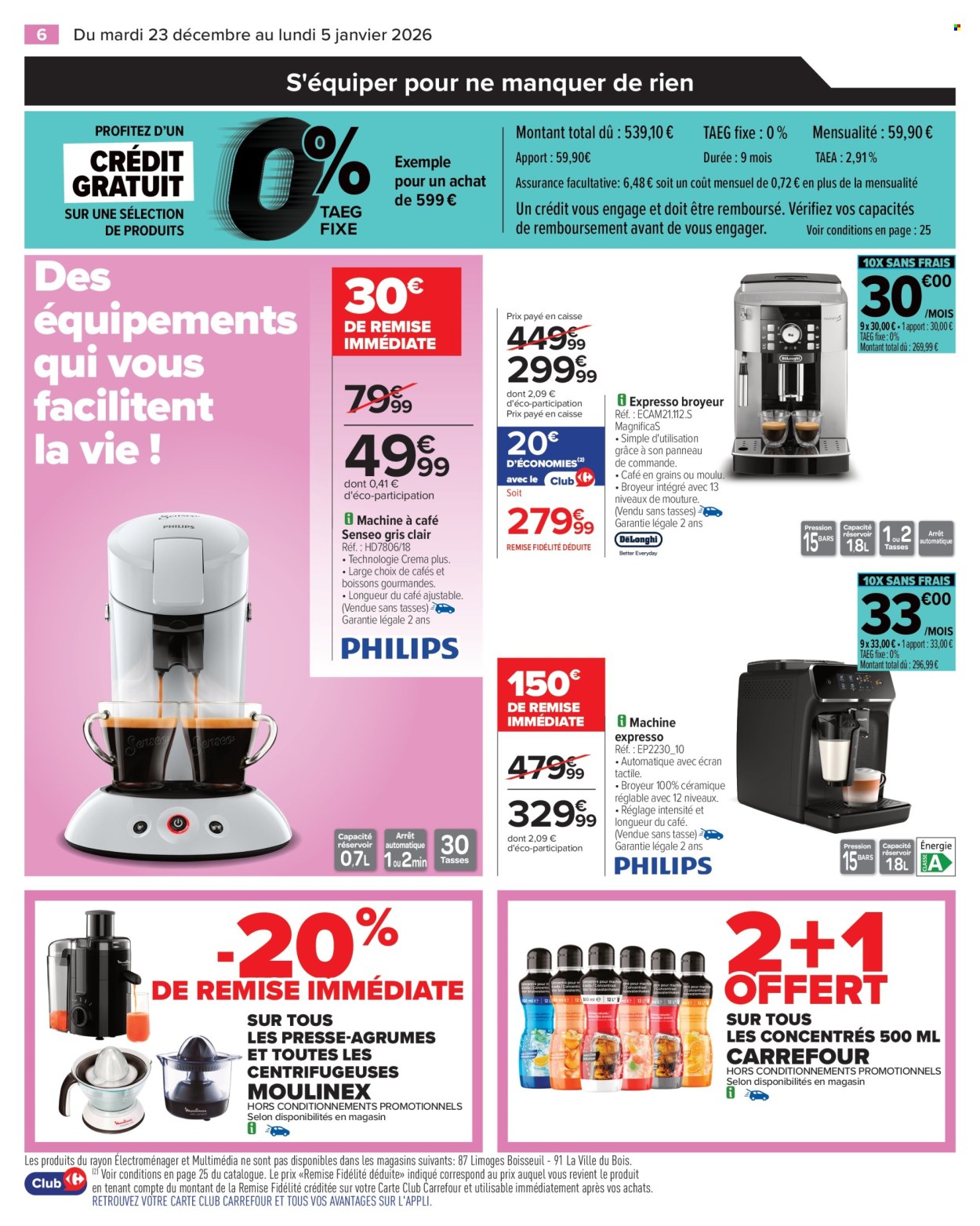 Catalogue Carrefour Hypermarchés - 23/12/2025 - 05/01/2026. Page 8