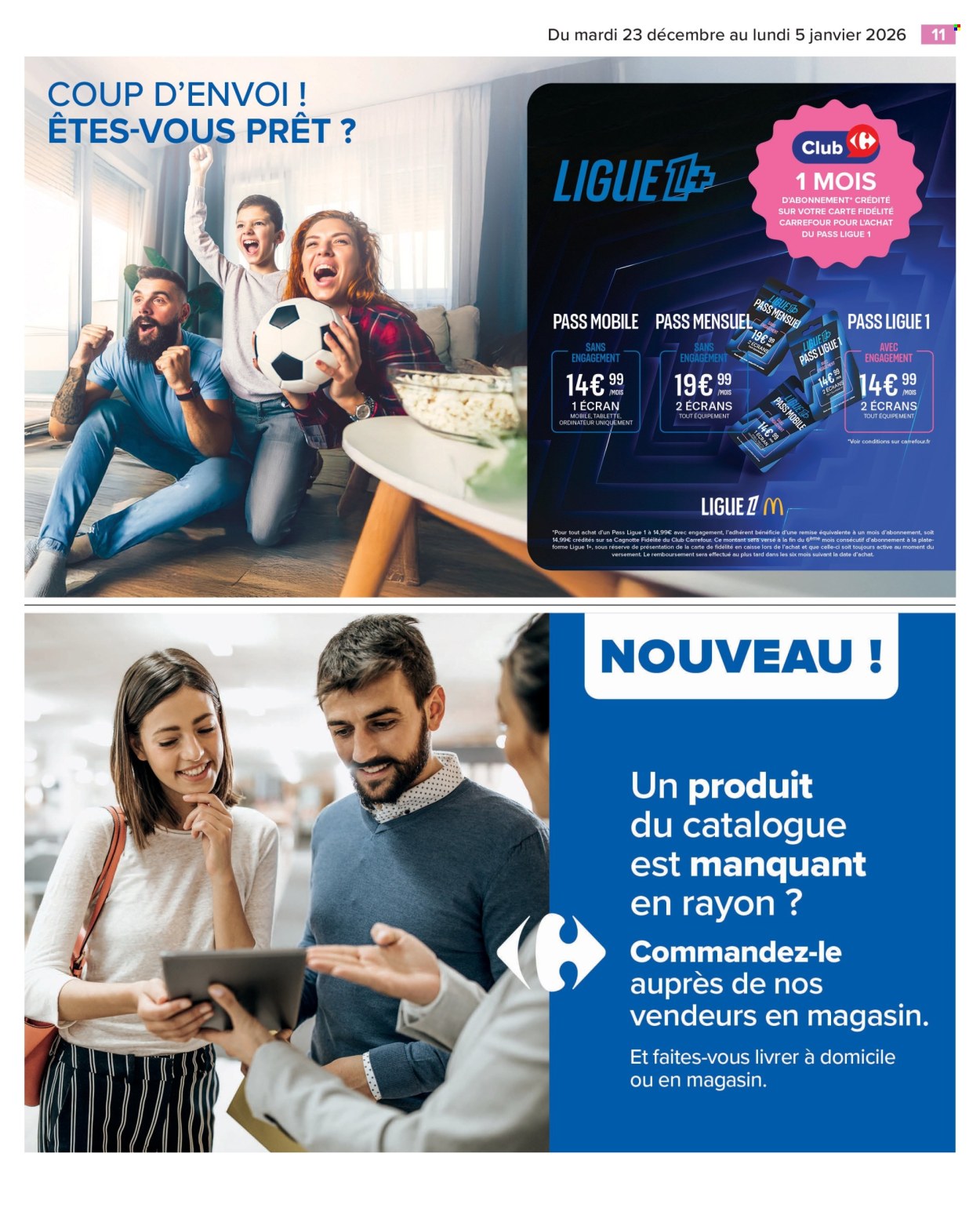 Catalogue Carrefour Hypermarchés - 23/12/2025 - 05/01/2026. Page 13