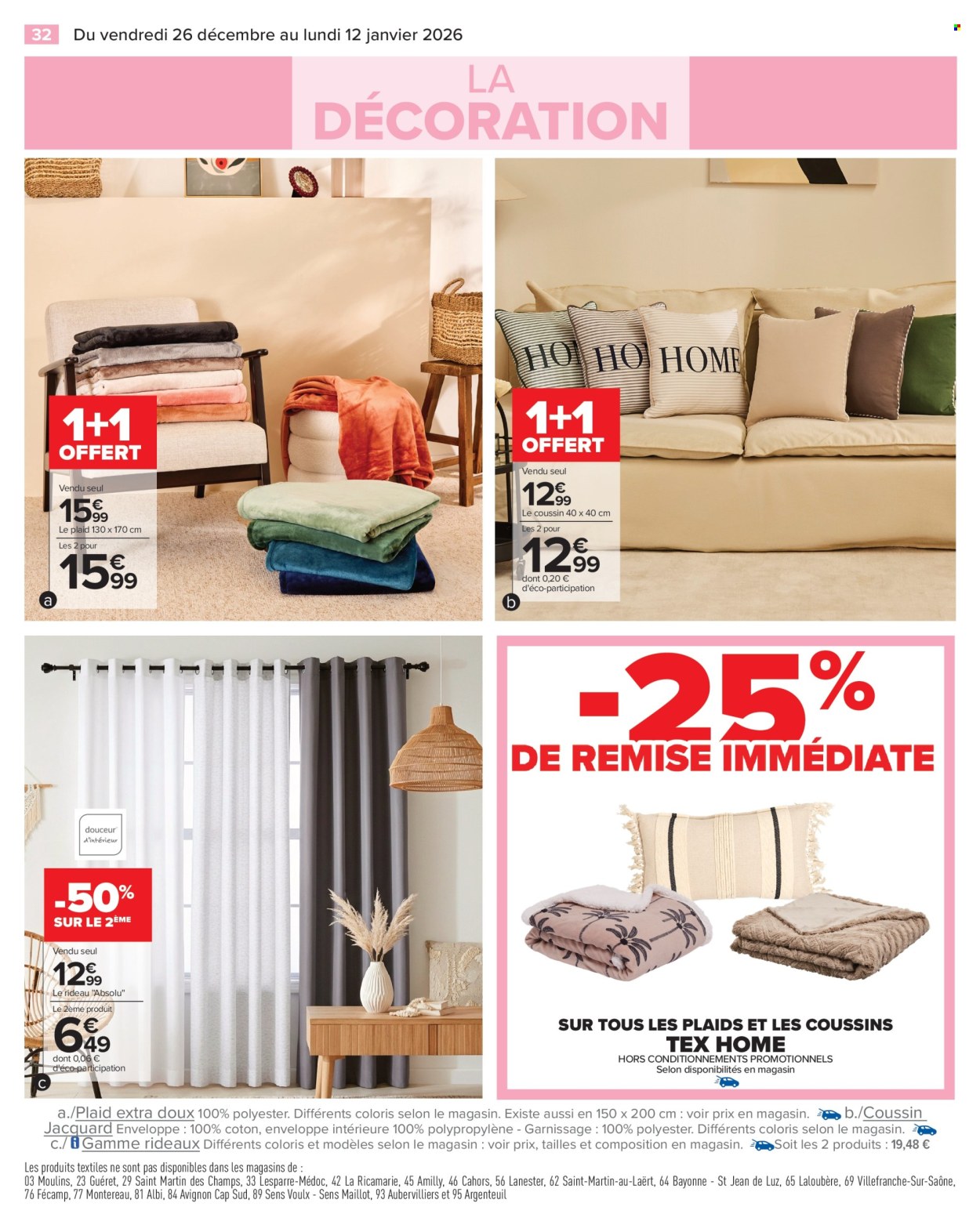 Catalogue Carrefour Hypermarchés - 26/12/2025 - 12/01/2026. Page 34