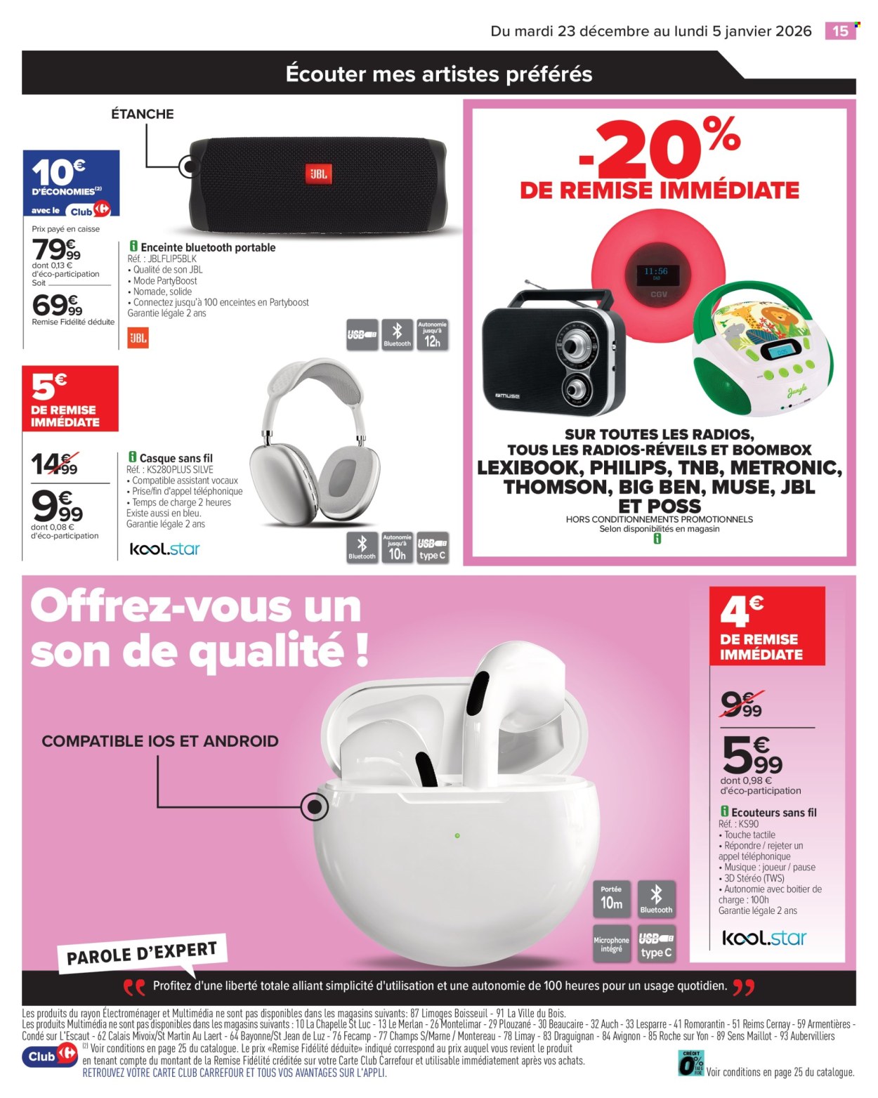 Catalogue Carrefour Hypermarchés - 23/12/2025 - 05/01/2026. Page 17