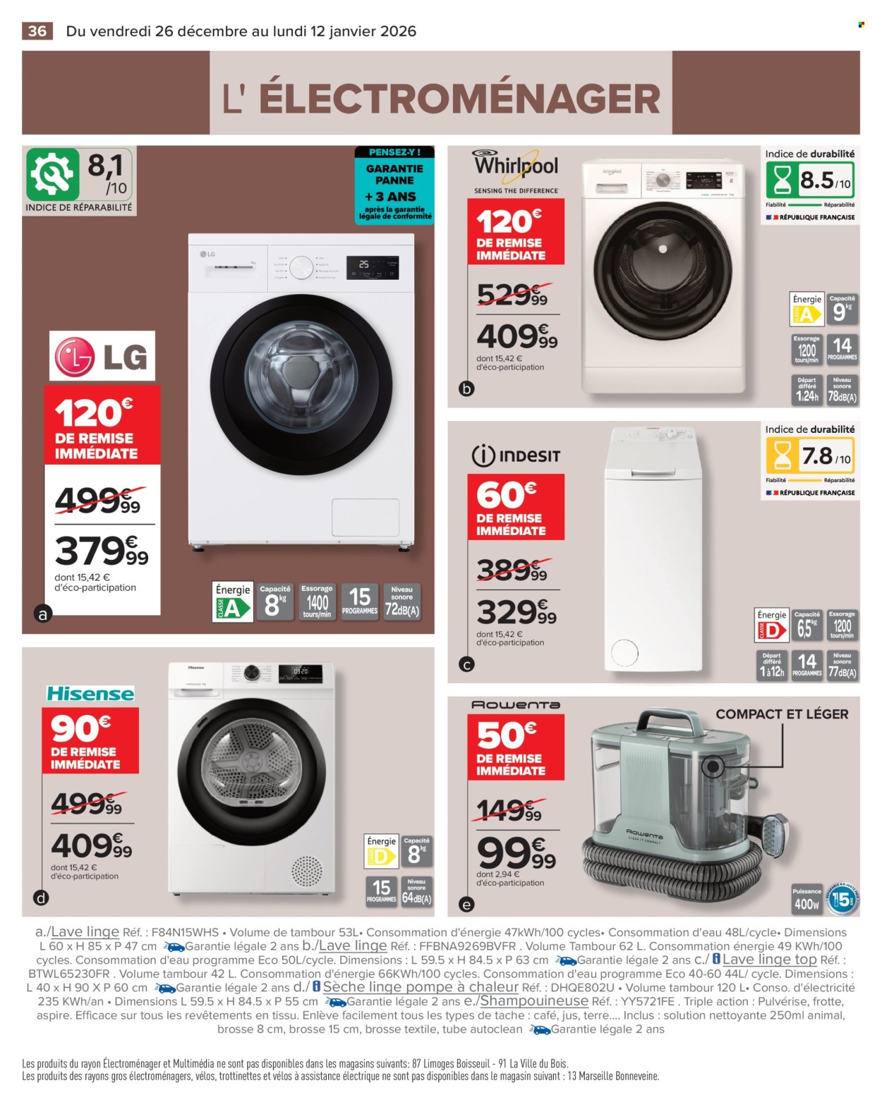 Catalogue Carrefour Hypermarchés - 26/12/2025 - 12/01/2026. Page 38