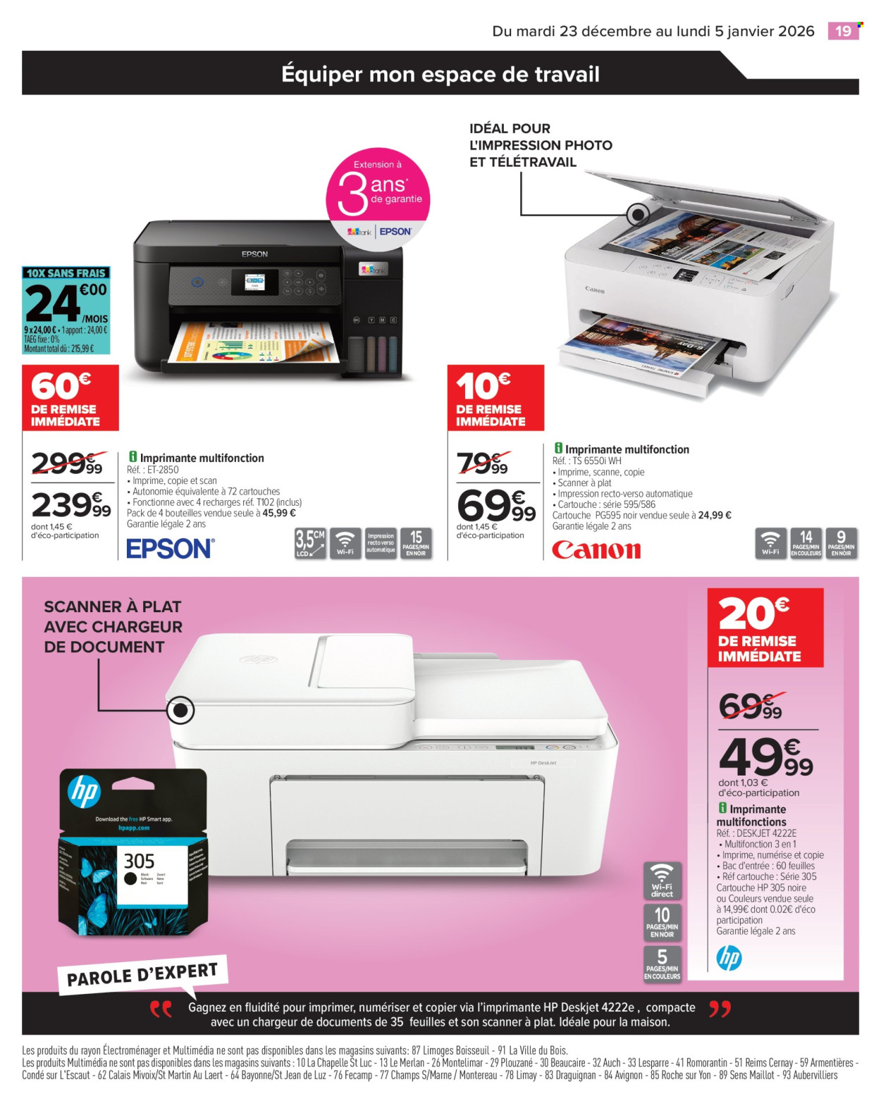 Catalogue Carrefour Hypermarchés - 23/12/2025 - 05/01/2026. Page 21