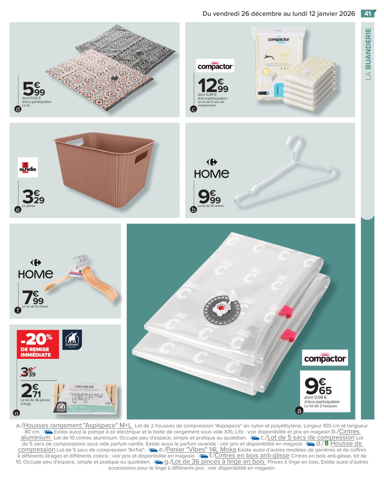 Catalogue Carrefour Hypermarchés - 26/12/2025 - 12/01/2026. Page 43