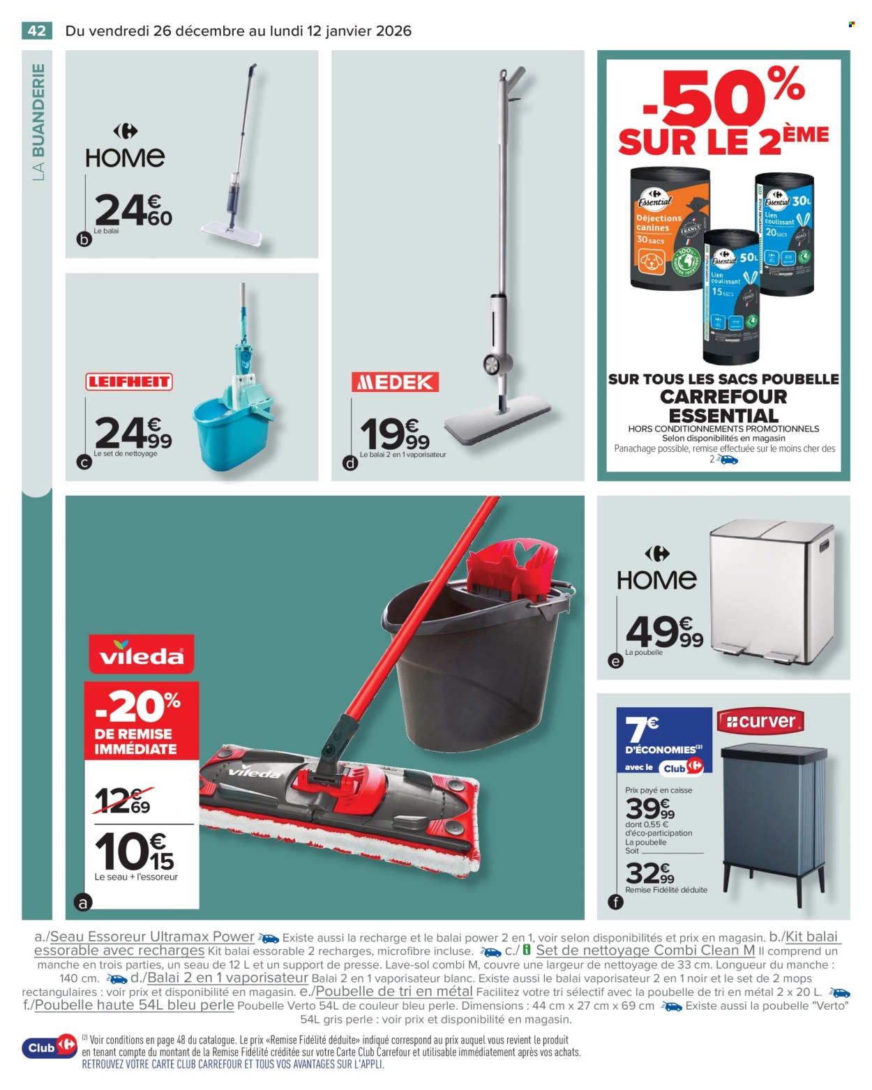 Catalogue Carrefour Hypermarchés - 26/12/2025 - 12/01/2026. Page 44