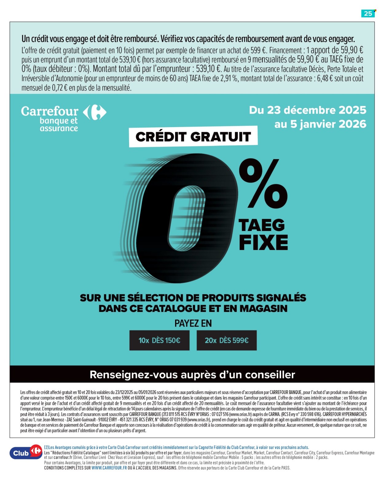 Catalogue Carrefour Hypermarchés - 23/12/2025 - 05/01/2026. Page 27