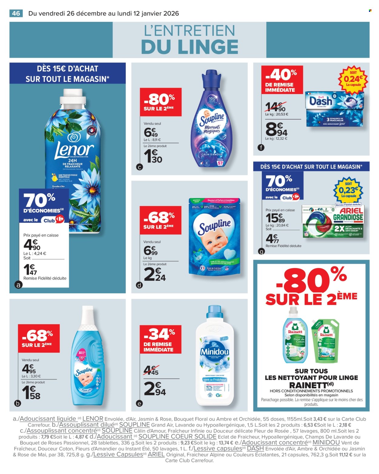 Catalogue Carrefour Hypermarchés - 26/12/2025 - 12/01/2026. Page 48