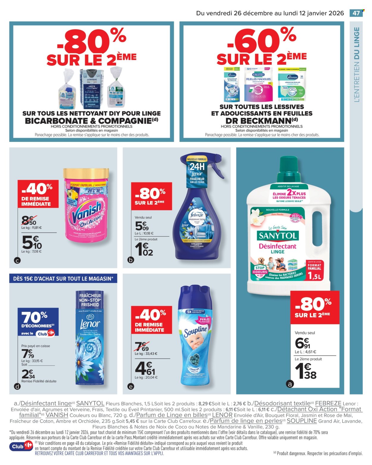 Catalogue Carrefour Hypermarchés - 26/12/2025 - 12/01/2026. Page 49