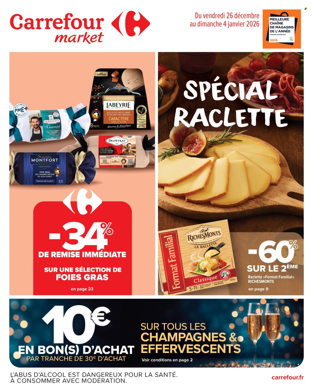Catalogue Carrefour Market - 26/12/2025 - 04/01/2026. Page 1