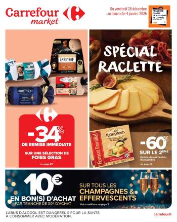 Catalogue Carrefour Market - 26/12/2025 - 04/01/2026.