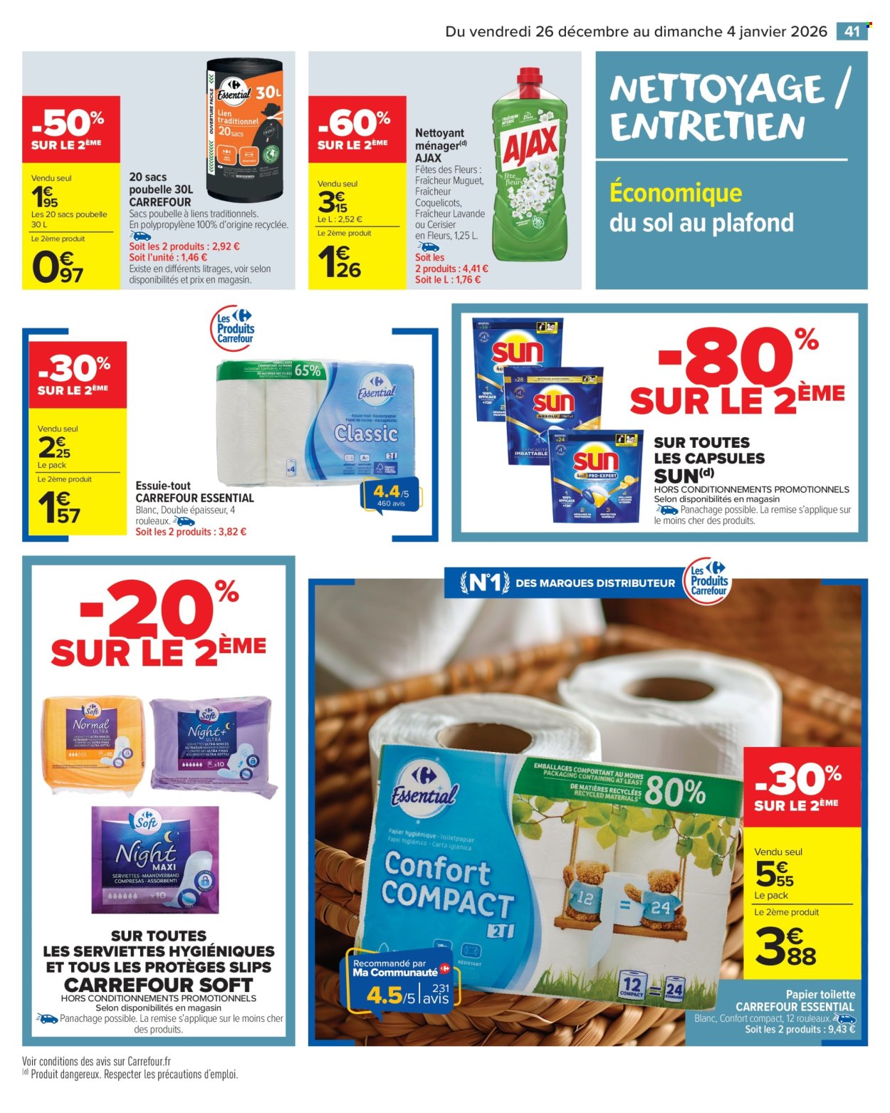 Catalogue Carrefour Market - 26/12/2025 - 04/01/2026. Page 43