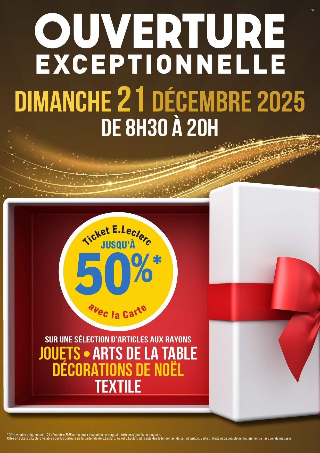 Catalogue E.Leclerc - 21/12/2025 - 21/12/2025. Page 1