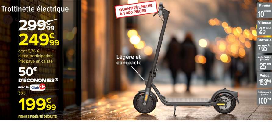 Trottinette électrique