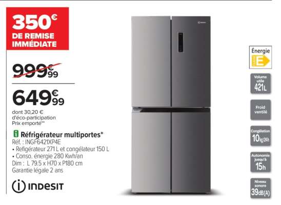 Réfrigérateur multiportes