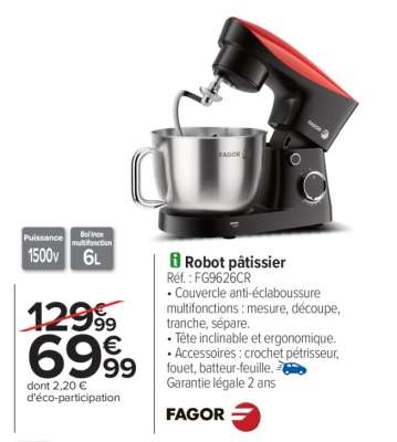 Robot pâtissier