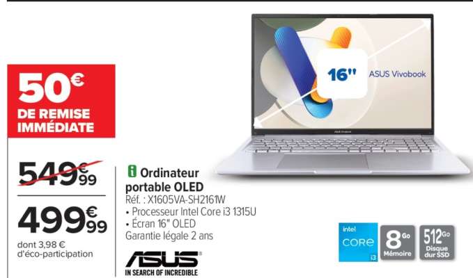 Ordinateur portable OLED