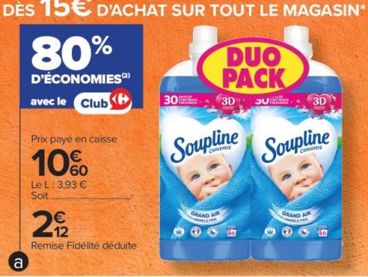 Soupline concentré DUO PACK
